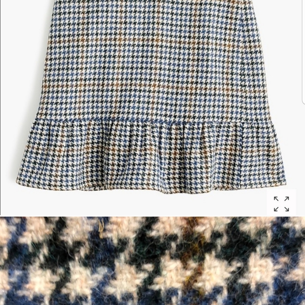 J Crew Ruffle Mini
